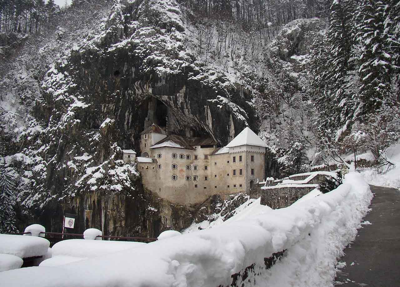 Predjama Castle is a Renaissance castle built within a cave mouth in south-central Slovenia.
